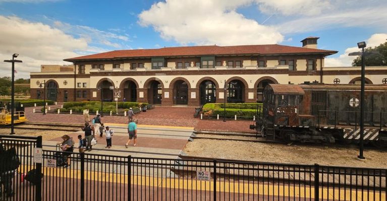 Step Inside This Texas Railroad Depot With Its Original Ticket Windows Still Intact