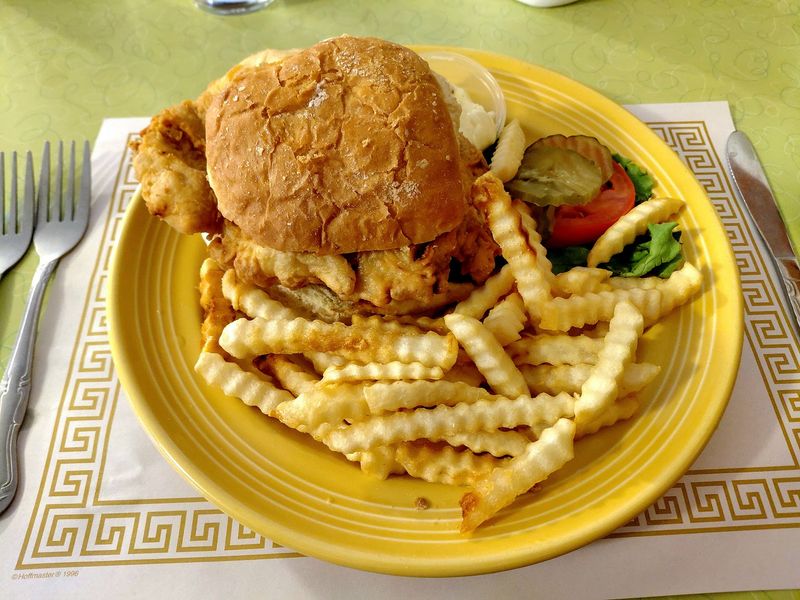 The Menu Goes Wider Than a Typical Small-Town Cafe The Menu Goes Wider Than a Typical Small-Town Cafe