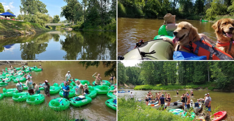The Best-Kept Tubing Secret in Michigan Might Be This Peaceful River