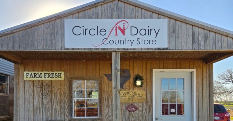 The Calves Are Cute, But The Homemade Ice Cream Might Steal The Show At This Texas Farm