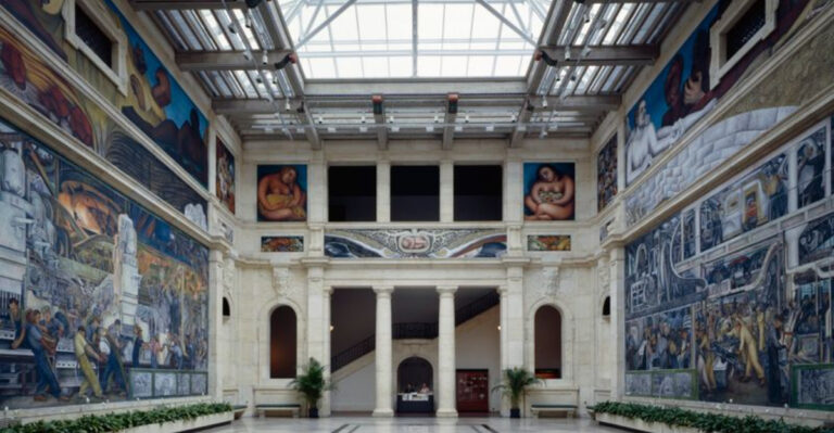 These Monumental Michigan Murals Tell Detroit’s Industrial Story