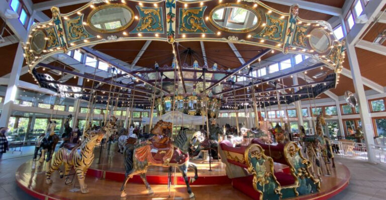 This Century-Old Tennessee Carousel Still Offers Hand-Carved Rides For About A Dollar