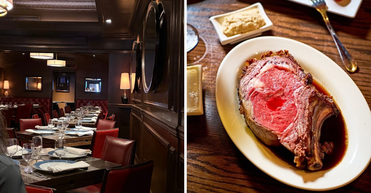 This Charming Old-Timey New York Restaurant Serves The Most Unforgettable Steaks Around
