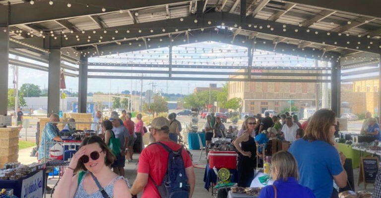 This Charming Texas Farmers Market Is Where the Whole Town Comes Together