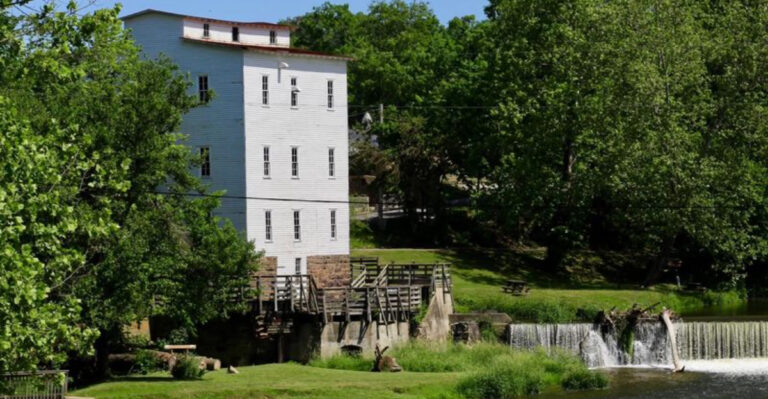 This Historic Indiana Flour Mill Still Grinds Grain and Sells It in a Quaint General Store
