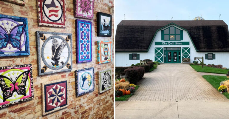 This Massive Indiana Quilt Complex Is a Two-Story Wonderland of Amish Craftsmanship