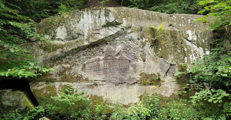 This Mysterious Ohio Rock Still Bears A Blacksmith’s Intriguing Carving