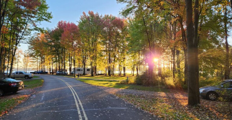 This Ohio Campground Is Gorgeous, But Locals Skip It During August Bug Season