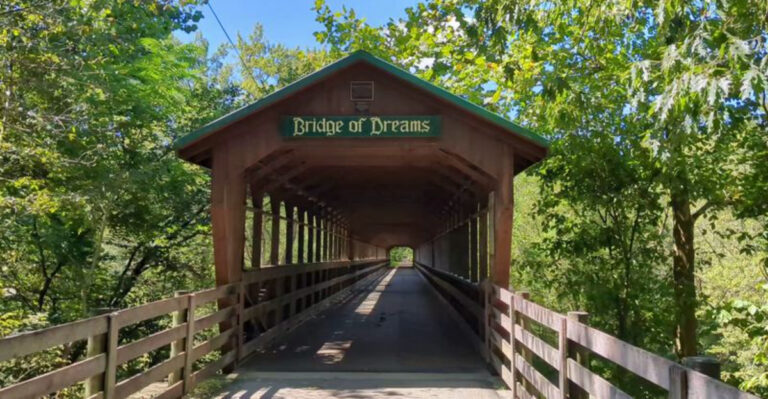 This Ohio Covered Bridge Makes History Come Alive In Just One Walk