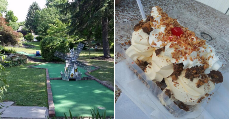 This Pennsylvania Ice Cream Shop Is Big On Frozen Treats And Exciting Mini Golf Adventures