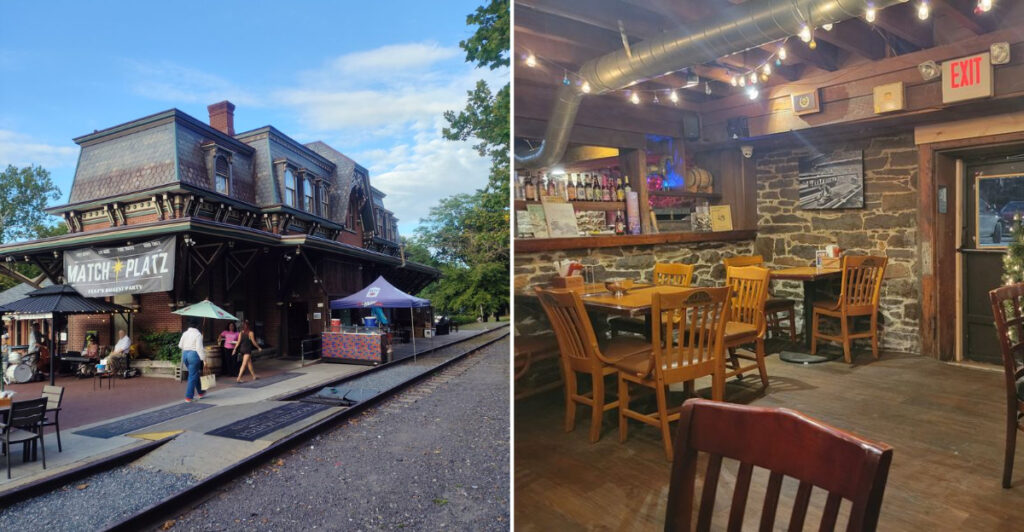 This Pennsylvania Restaurant Offers Burgers Inside an 1873 Train Station Where Presidents Once Passed Through