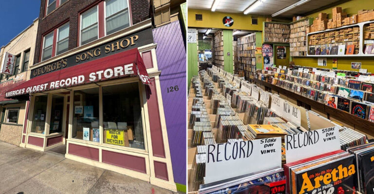 This Record Store in Pennsylvania Has Five Floors and More Than a Million Vinyl Records