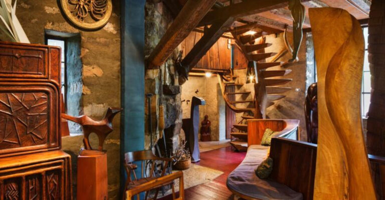 This Small Pennsylvania Museum Was Once an Artist’s Home and Every Surface Inside Was Hand Carved