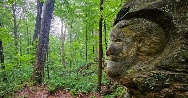 This Surreal Trail In Ohio Might Have The Most Wonderfully Weird Sculptures Around