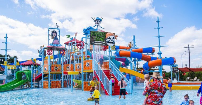 This Texas Water Park Has a 750-Foot Pirate-Themed Lazy River
