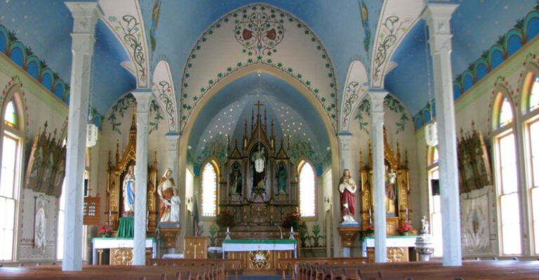 This Tiny Texas Chapel Is Covered In Thousands Of Stunning Hand-Painted Frescoes