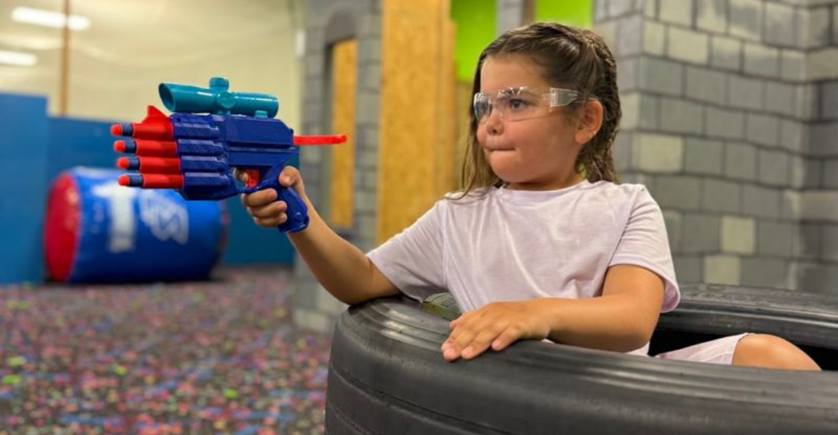 This Wildly Fun Indoor Nerf Arena In North Carolina Will Make You Feel Like A Kid Again