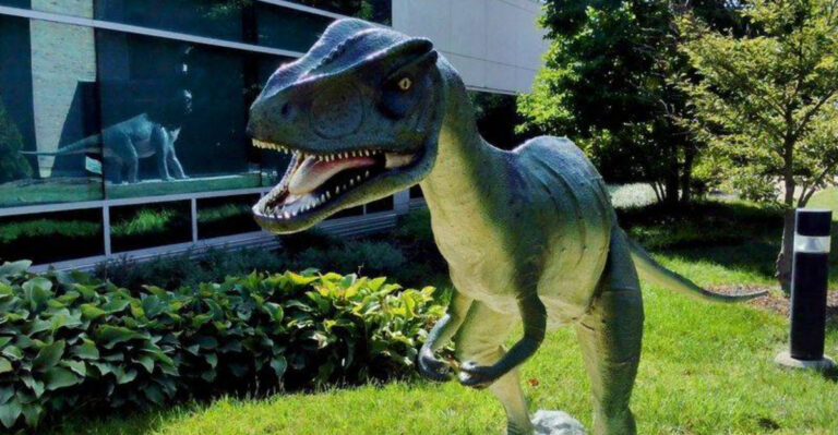 Walk Among Dinosaurs For Free At This Western Michigan University Park