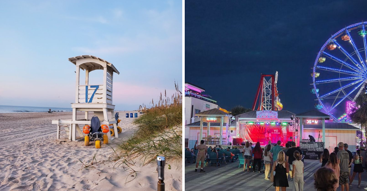 Why This North Carolina Beach Boardwalk Feels Like Summer Never Ended