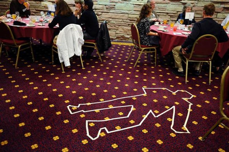 Where the Murder Mystery Refuses to Stay on Stage Where the Murder Mystery Refuses to Stay on Stage