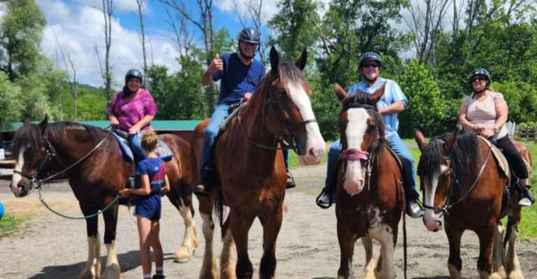 You Can Ride One of the World’s Largest Horse Breeds at This Unique New Jersey Farm