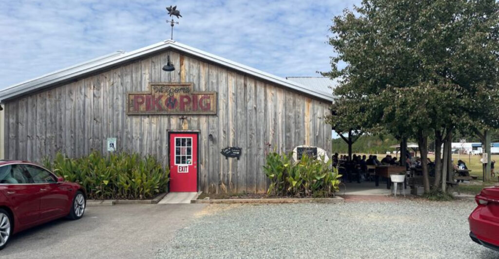 You Won’t Believe This North Carolina BBQ Joint Sits On A Real Airport Runway