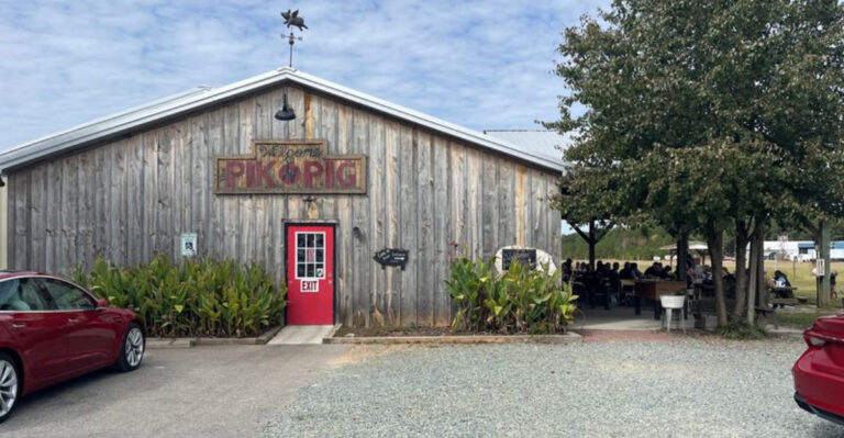You Won’t Believe This North Carolina BBQ Joint Sits On A Real Airport Runway