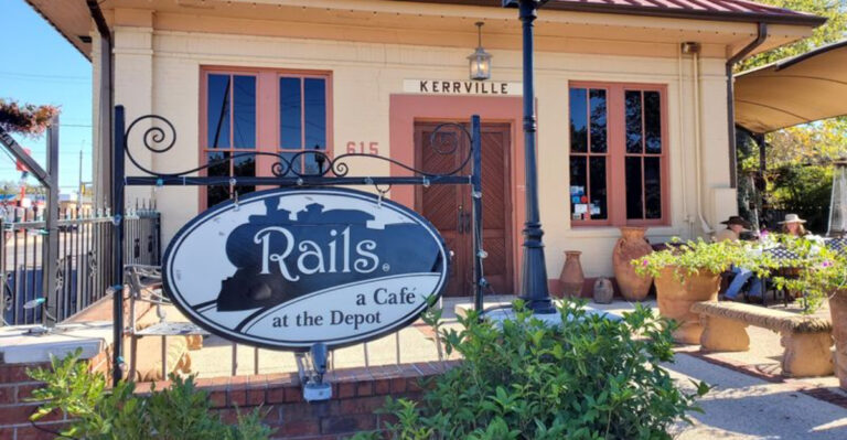 You’d Never Guess This Unique Texas Restaurant Was Once a Train Depot