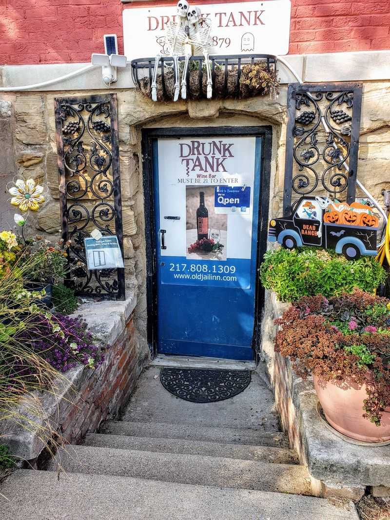 Downstairs, the Drunk Tank Winery Changes the Mood Completely