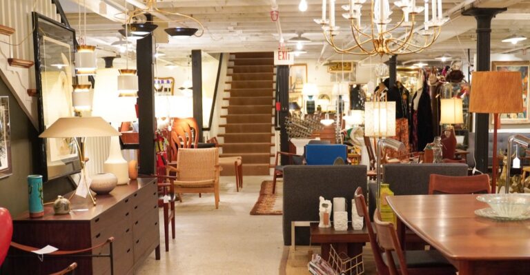 12 New Jersey Antique Centers Where Each Section Feels Like a Different Shop