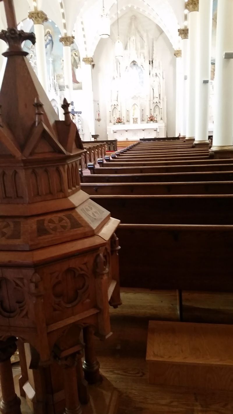 Ornate Altar and Sacred Statuary That Inspire Reverence