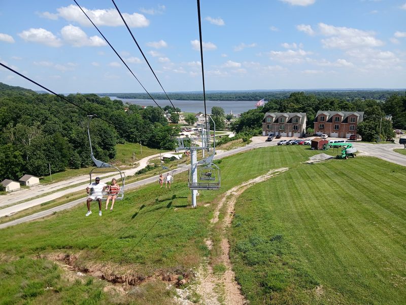 The Sky Lift Ride Adds a Little Adventure