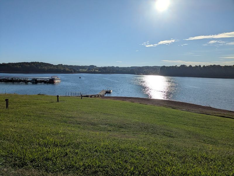 Hearty Breakfast with a Lake View