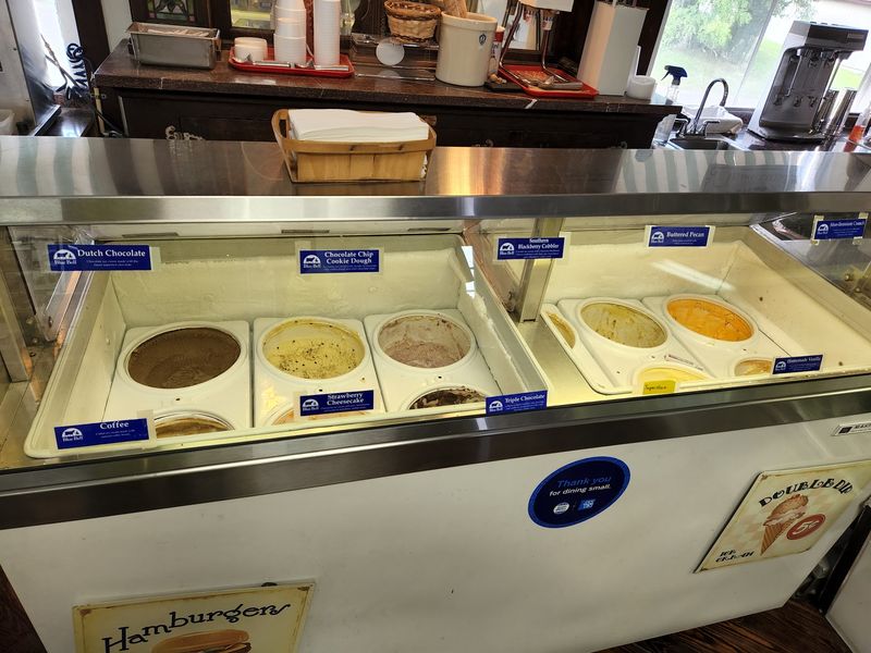 Blue Bell Scoops, Cherry Delight, and a Candy Counter Blue Bell Scoops, Cherry Delight, and a Candy Counter