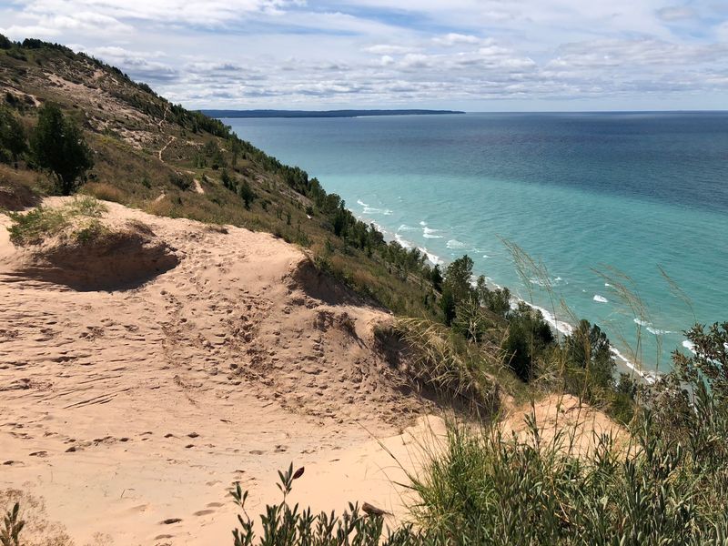 A Bluff Tied to the Sleeping Bear Dunes Landscape A Bluff Tied to the Sleeping Bear Dunes Landscape