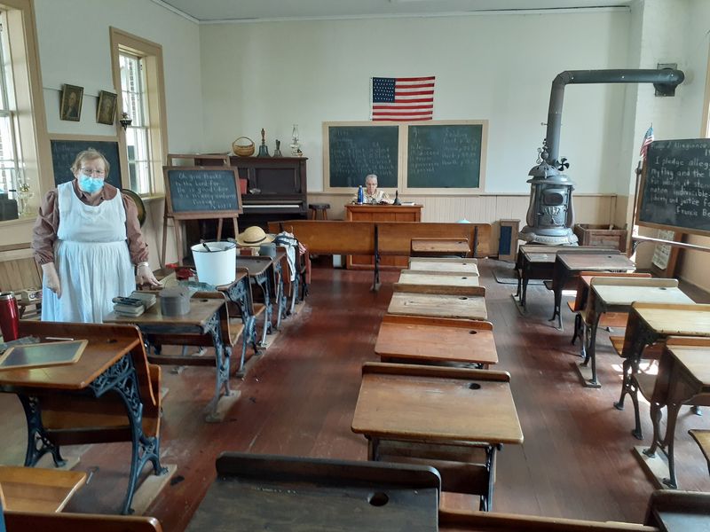 A Church and Schoolhouse Tell Everyday Stories A Church and Schoolhouse Tell Everyday Stories