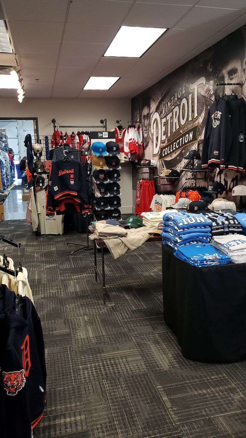 A Detroit Sports Wall With More Than Basic Team Gear