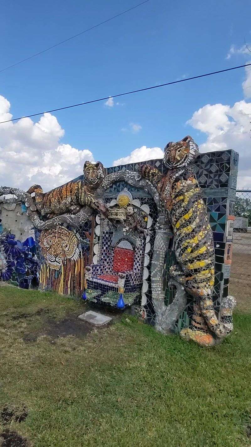 A Little Free Library Tucked Among the Mosaics A Little Free Library Tucked Among the Mosaics