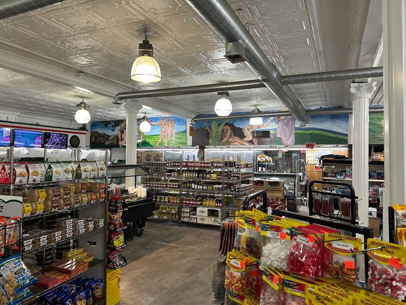 A Market Up Front, Sandwiches in Back A Market Up Front, Sandwiches in Back