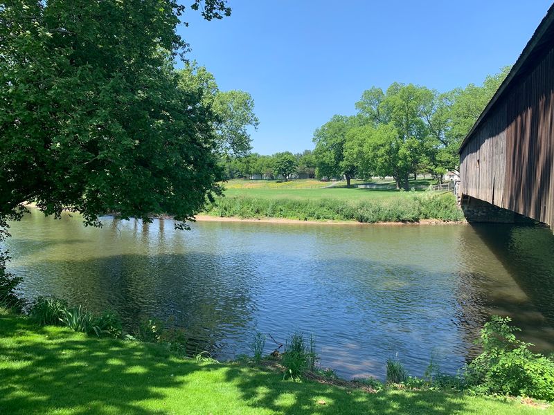 A Peaceful Stop Beside The Conestoga River A Peaceful Stop Beside The Conestoga River