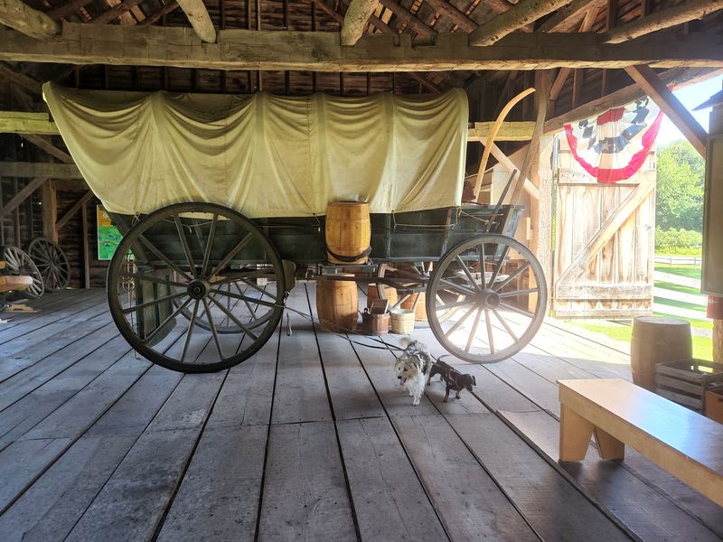 A Stagecoach Pause at Cambridge Junction Historic State Park A Stagecoach Pause at Cambridge Junction Historic State Park