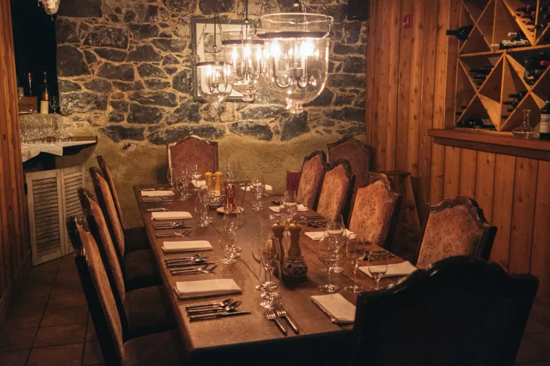 A Wine Cellar Feel Without Being Too Fancy A Wine Cellar Feel Without Being Too Fancy