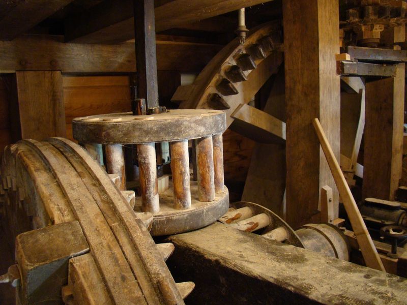 A Working Mill With Real Old-Time Power