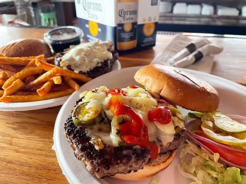 A burger that fits the trip, not just the table A burger that fits the trip, not just the table