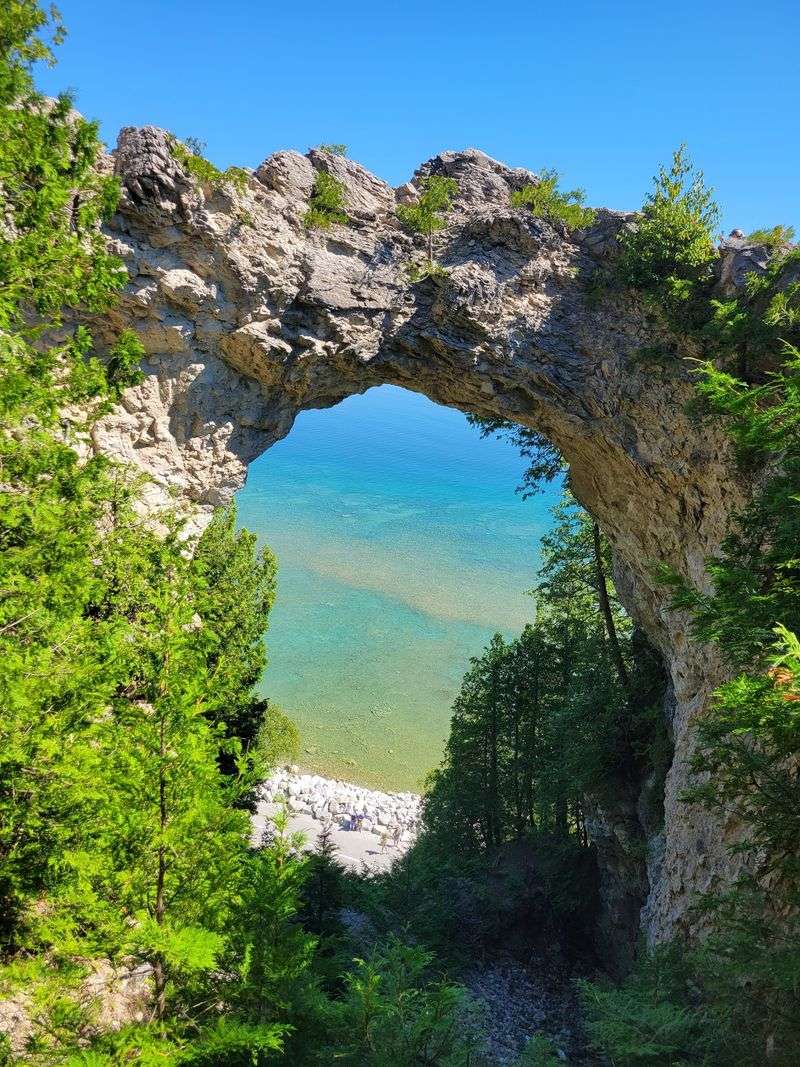 An Island with Layers at Mackinac Island State Park An Island with Layers at Mackinac Island State Park