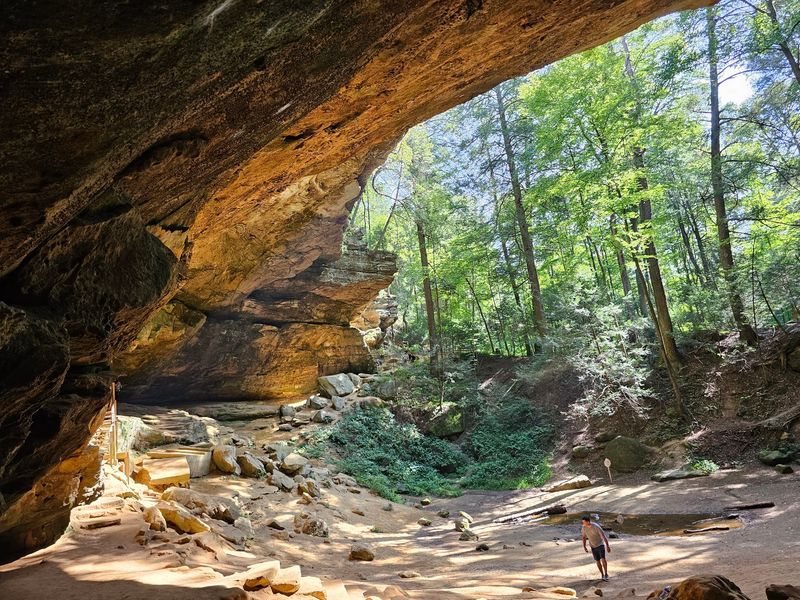 Ancient History Hidden Beneath the Overhang
