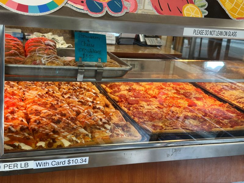 Aversa’s Italian Bakery, Brigantine - Tomato Pie Aversa’s Italian Bakery, Brigantine - Tomato Pie