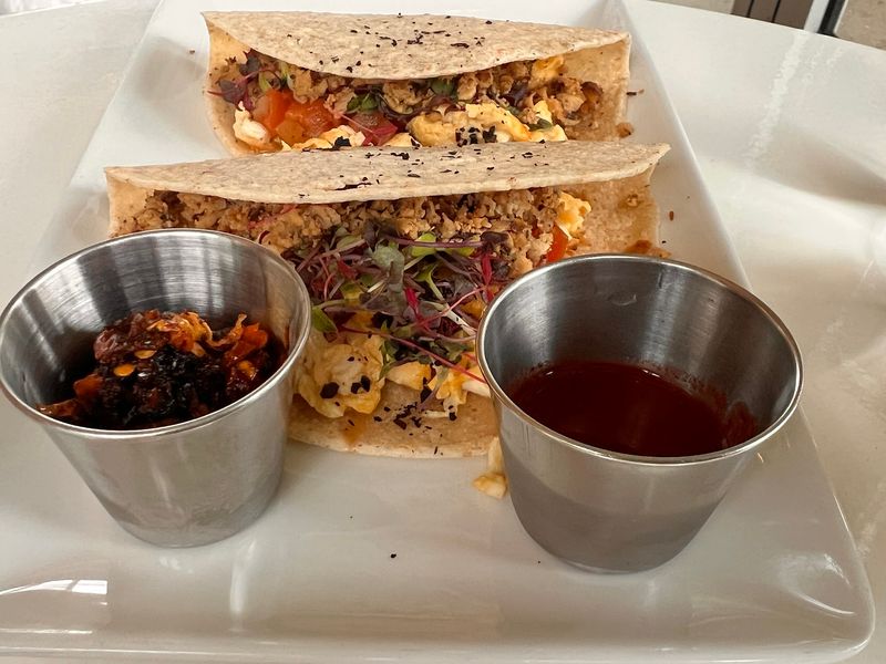 Breakfast Tacos with Incredible House-Made Sauces