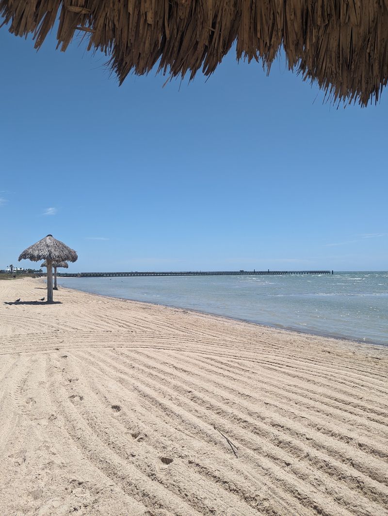 Built-In Tiki Umbrellas Save The Day