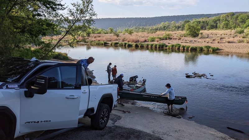 Canoeing and Kayaking Launch Point for Brazos Adventures